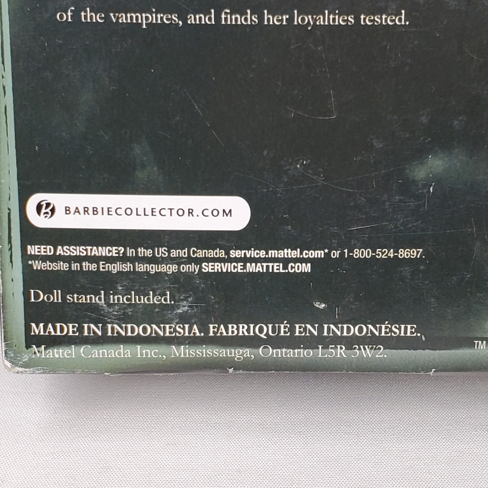 BARBIE TWILIGHT SAGA NEW MOON - JACOB BLACK Collector Doll 2009 - New in Box. - Picture 9 of 13